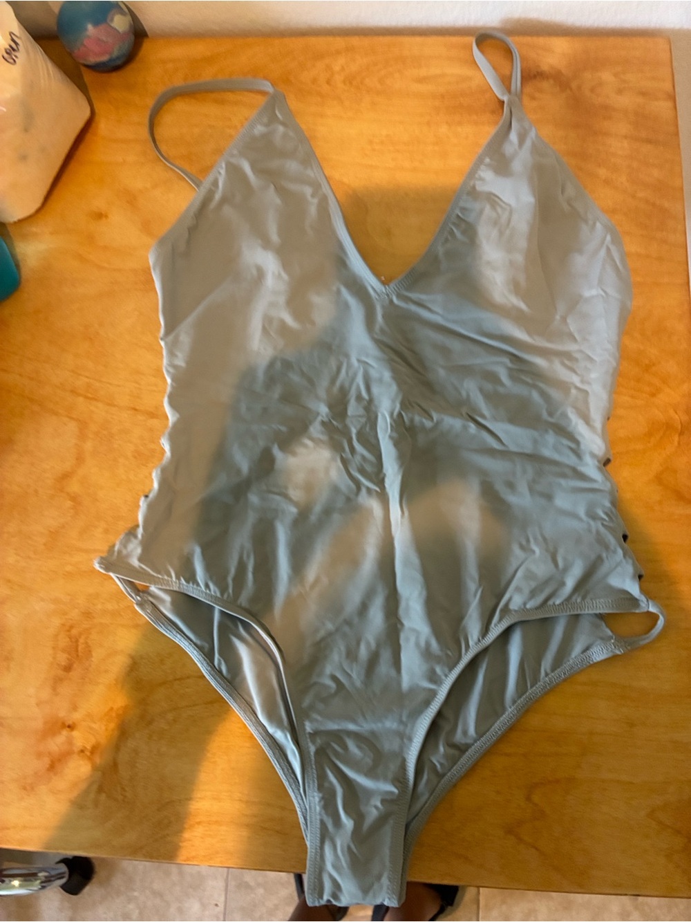 Dippin' Daisy's Sage Gray One-Piece Swimsuit